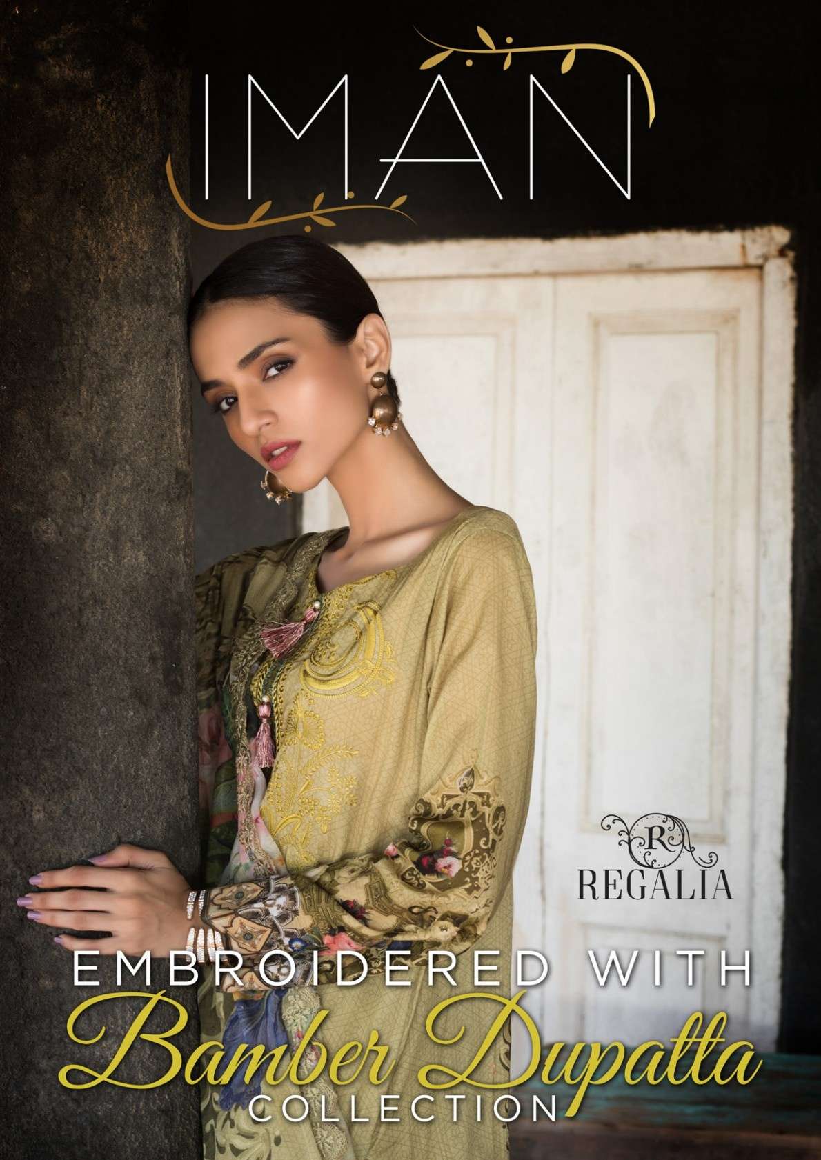 IMAN Digital Embroidered